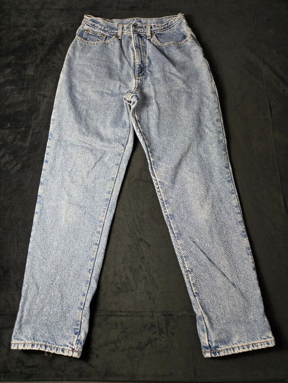 LL Bean Double L Women's 10 M/T Flannel Lined Relaxed Jeans